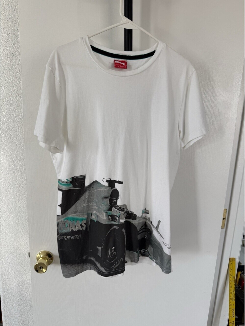 Puma Mercedes-Benz Men's Petronas F1 Team Mercedes AMG Racing T-Shirt Rare